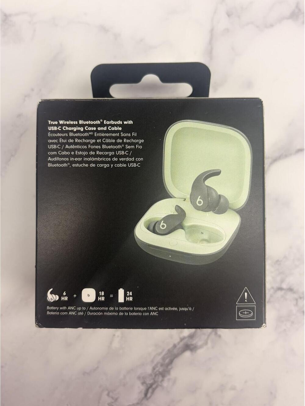 Beats Fit Pro Wireless Earbuds Black Active Noise Cancelling Sealed New - Picture 2 of 5